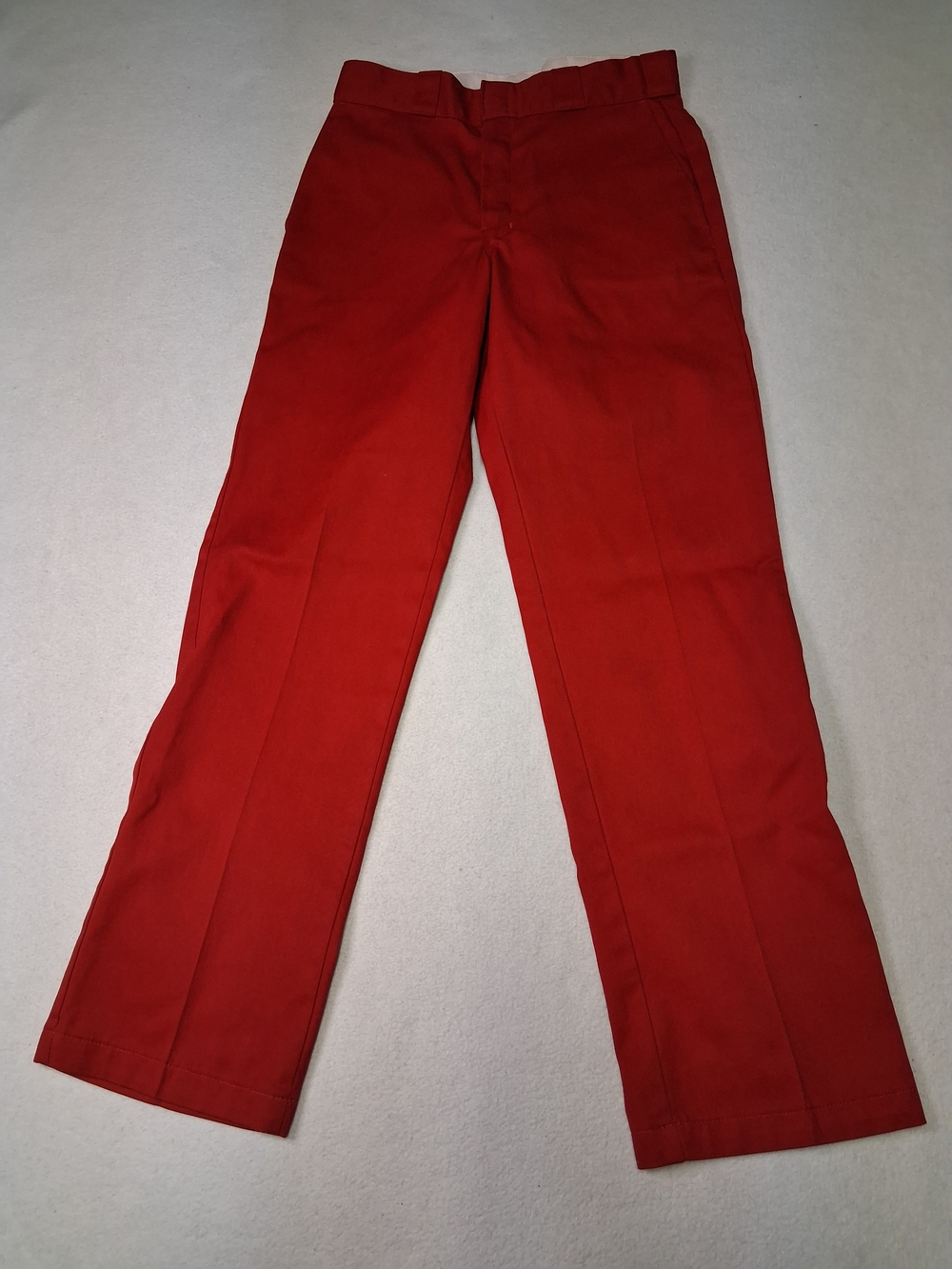Vintage Dickies Men's Red Straight Chino Pants